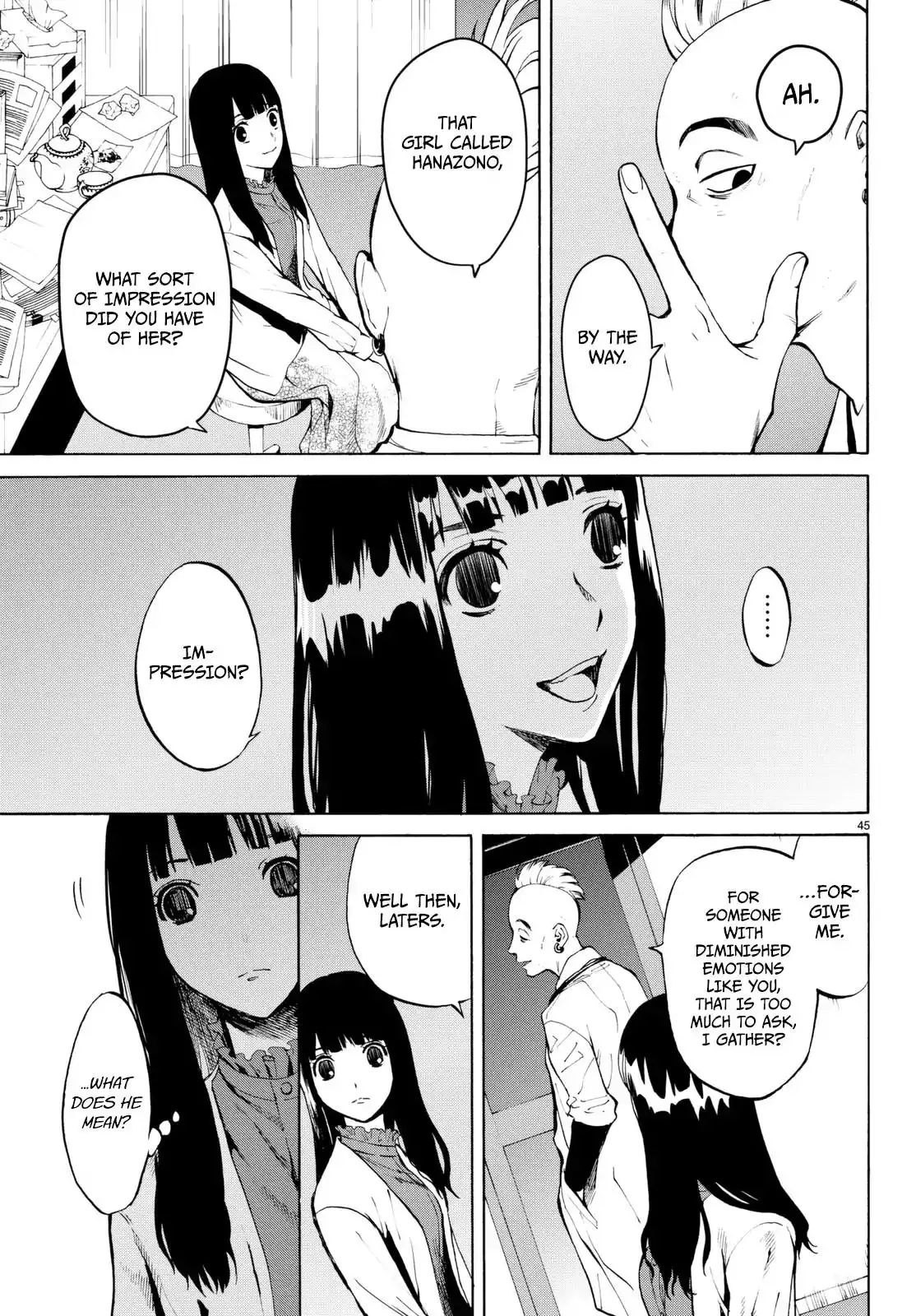 Konya wa Tsuki ga Kirei Desu ga, Toriaezu Shi ne Chapter 19 44